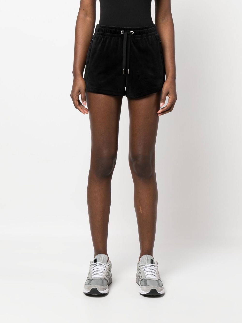 Juicy Couture JUICY COUTURE- Tamia Rhinestone Logo Shorts