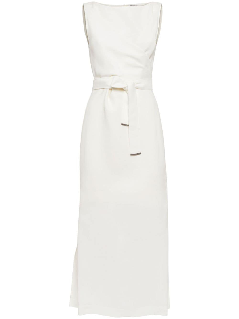 Brunello Cucinelli BRUNELLO CUCINELLI- Linen Long Dress