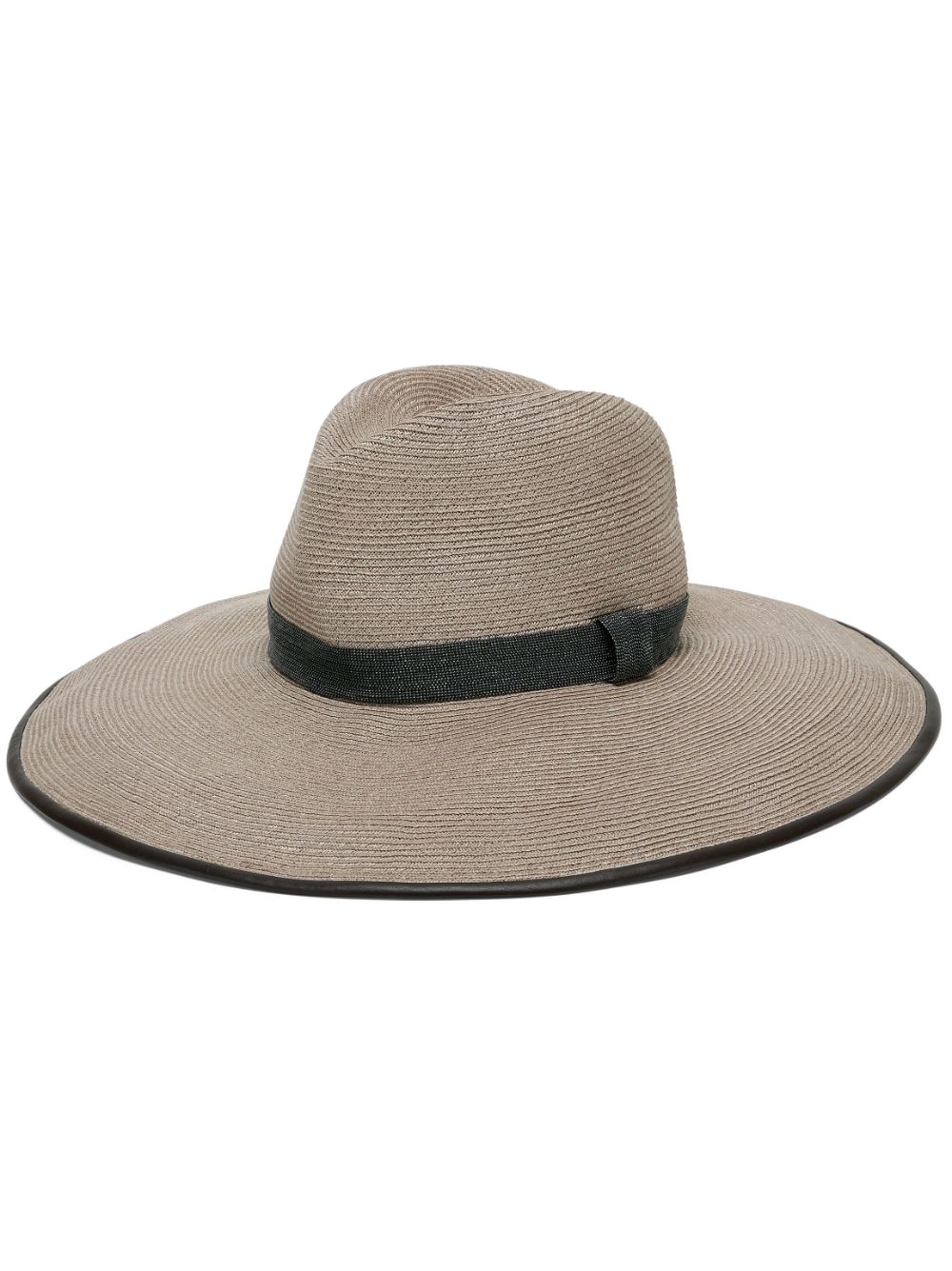 Brunello Cucinelli BRUNELLO CUCINELLI- Fedora Hat With Precious Details