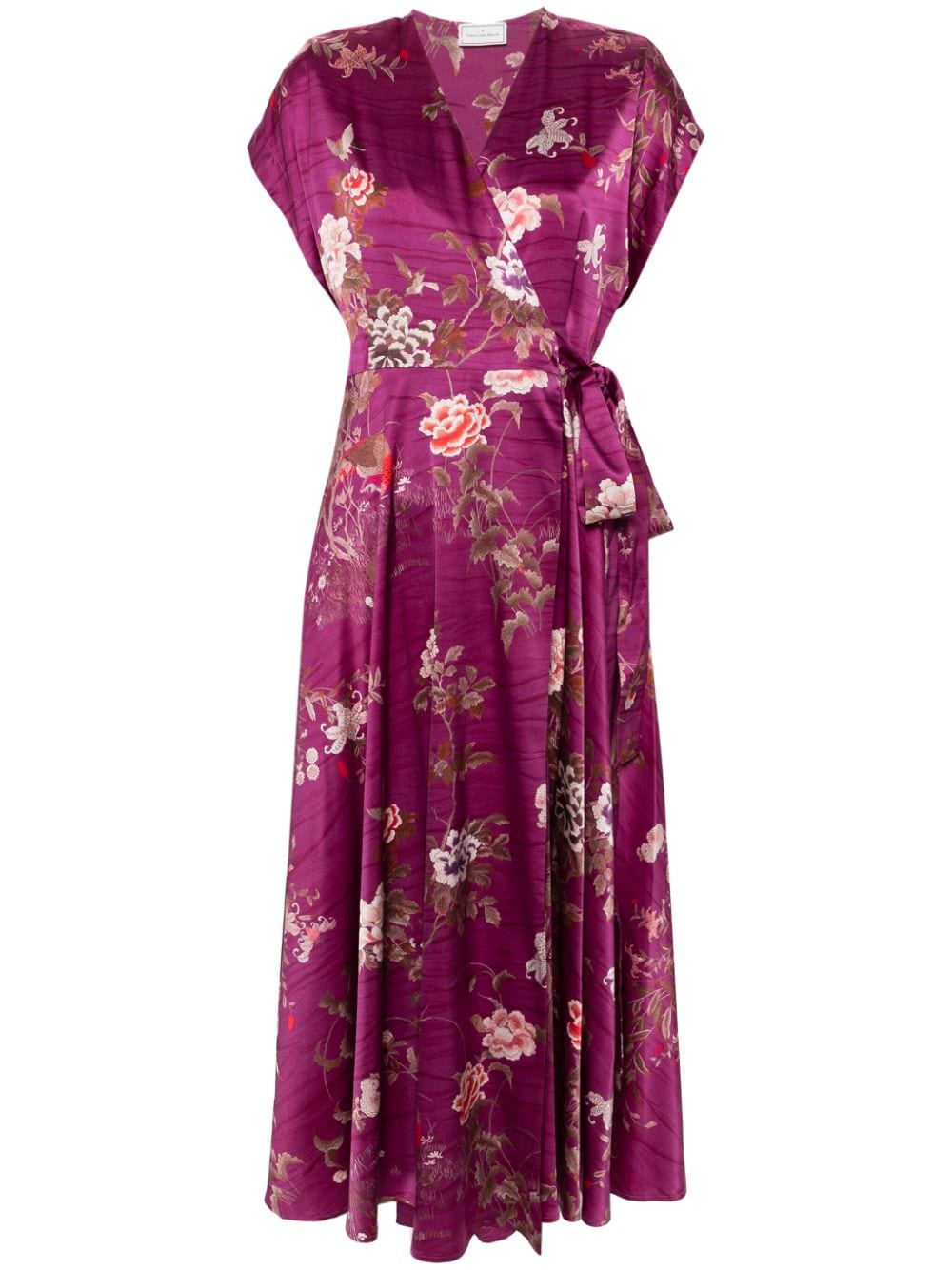 Pierre-Louis Mascia PIERRE-LOUIS MASCIA- Printed Silk Long Dress