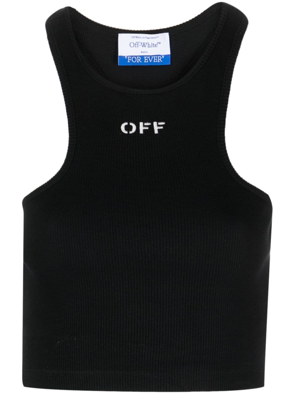 OFF-WHITE OFF-WHITE- Logo Cropped Top