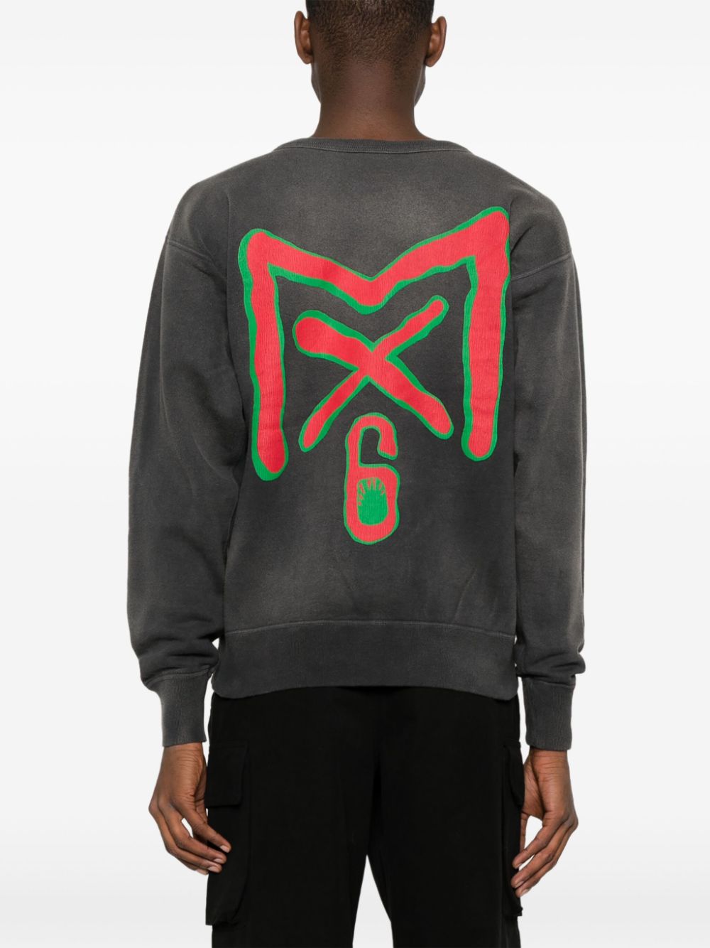 Saint Mxxxxxx SAINT MXXXXXX- Logo Cotton Sweatshirt