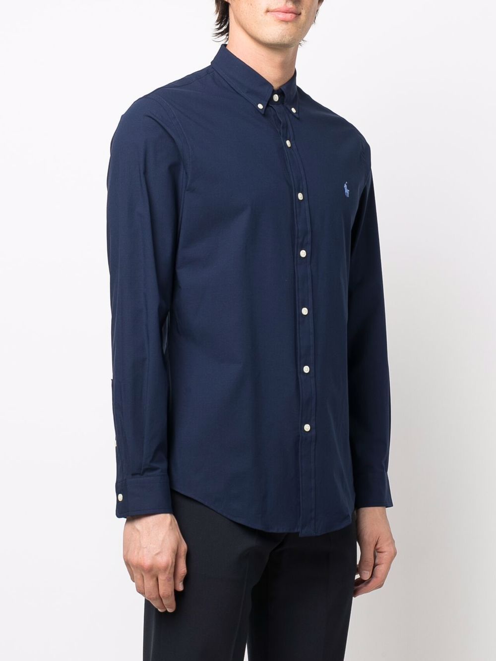 Polo Ralph Lauren POLO RALPH LAUREN- Cotton Embroidered Shirt