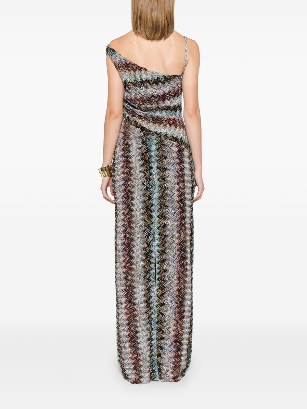 Missoni MISSONI- Zig Zag Motif Long Dress