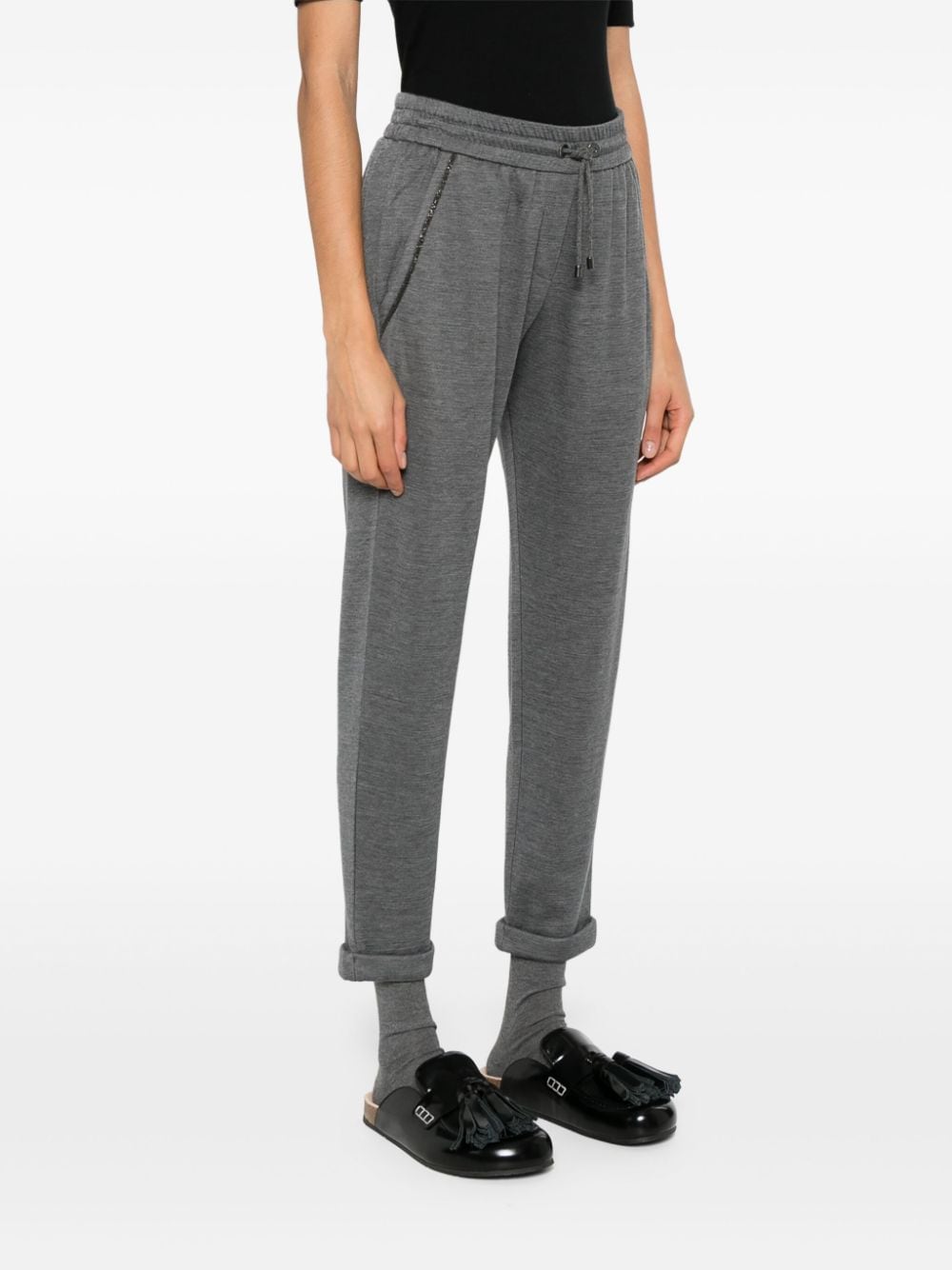 Brunello Cucinelli BRUNELLO CUCINELLI- Cotton And Silk Blend Sweatpants