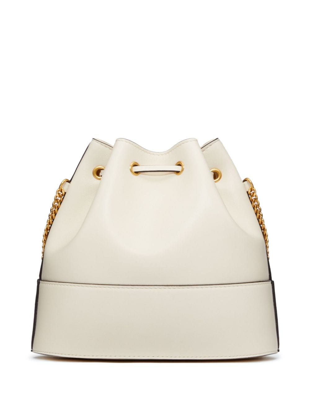 VALENTINO GARAVANI VALENTINO GARAVANI- Vlogo Signature Mini Leather Bucket Bag