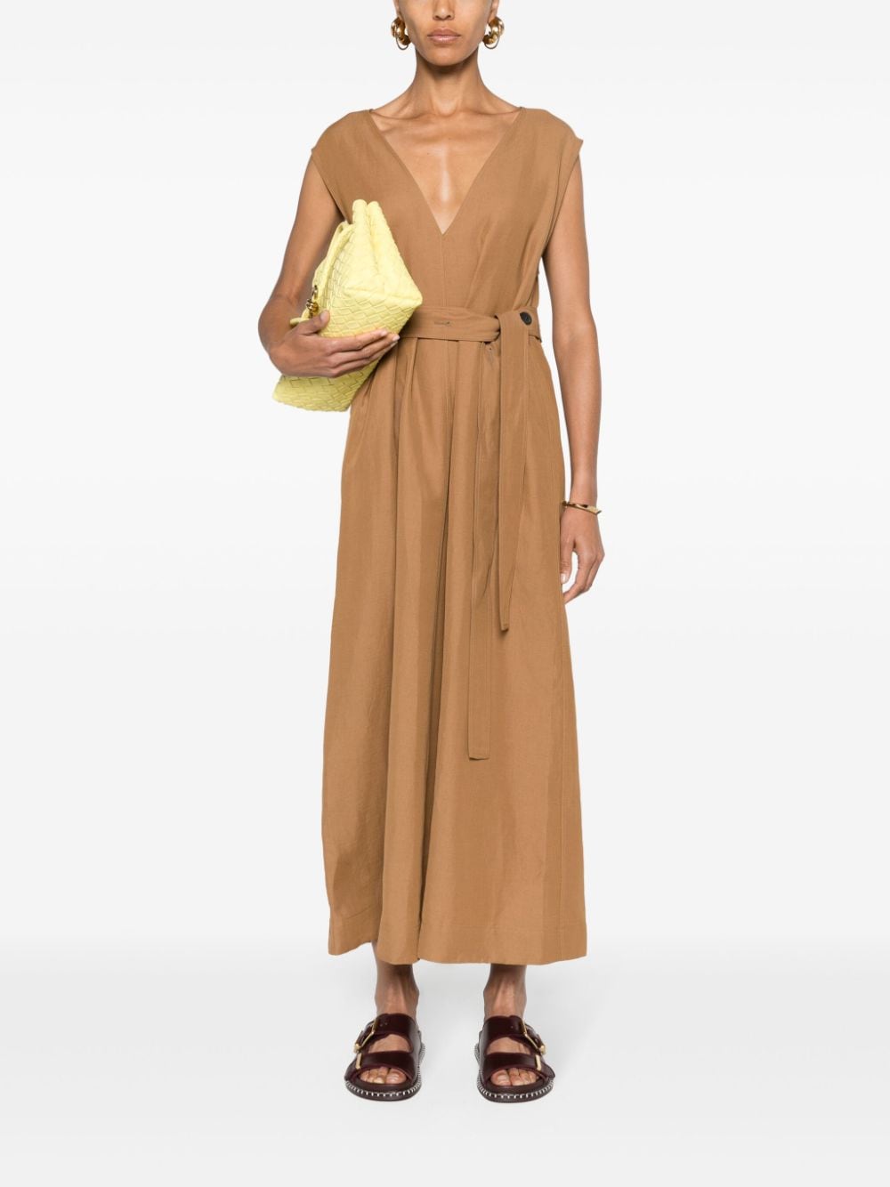 Fabiana Filippi FABIANA FILIPPI- Linen Blend Midi Dress