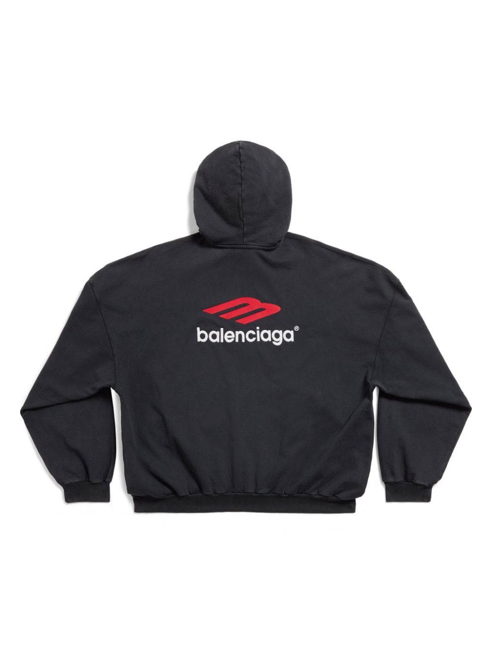 Balenciaga BALENCIAGA- 3b Sports Icon Cotton Hoodie