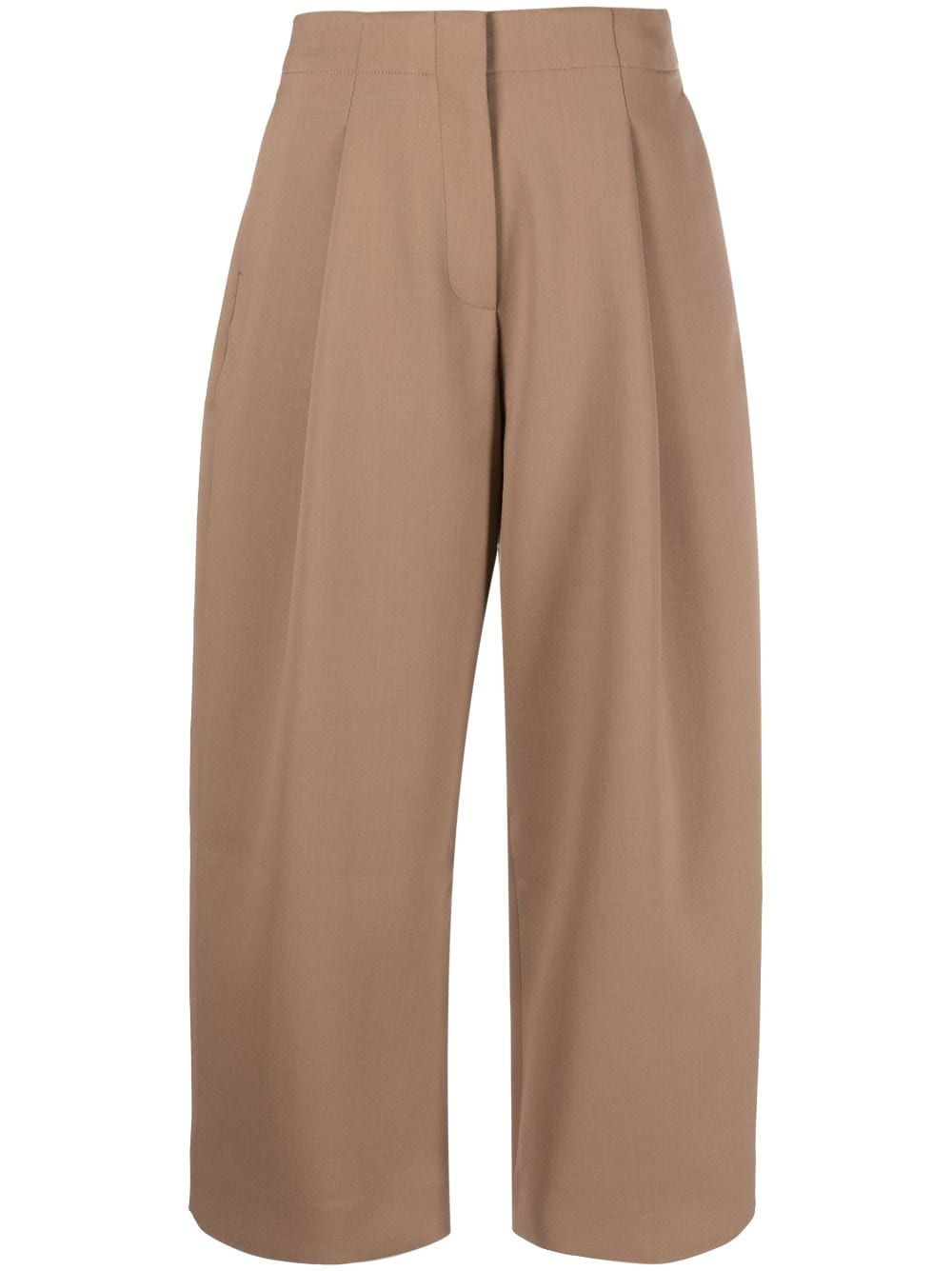 Studio Nicholson STUDIO NICHOLSON- Wide Leg Cropped Trousers