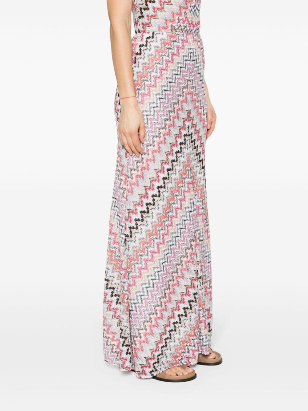 Missoni MISSONI- Zigzag Pattern Long Skirt