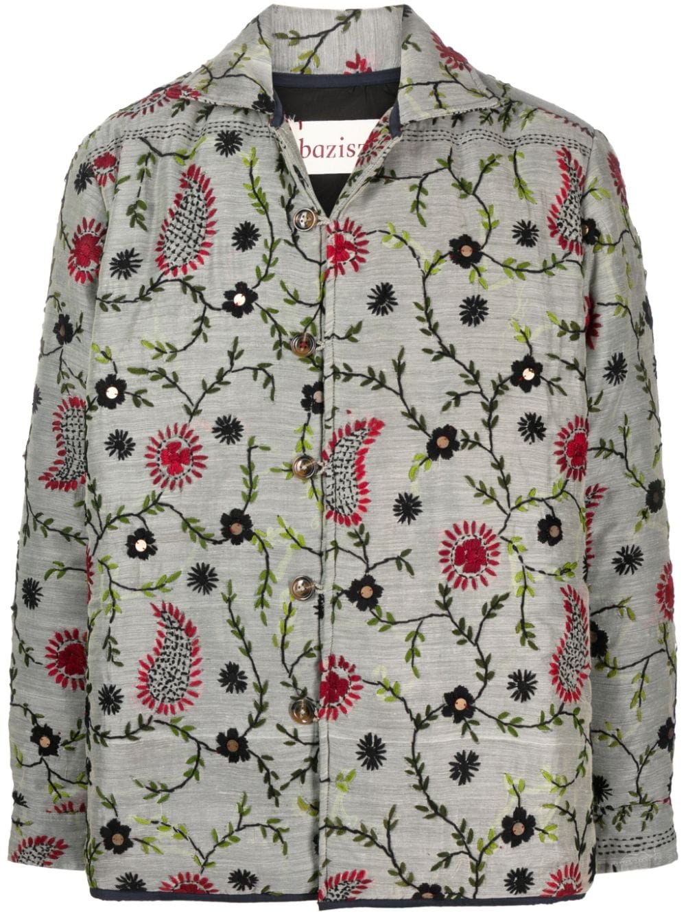 Baziszt BAZISZT- Ariana Floral-embroidery Jacket