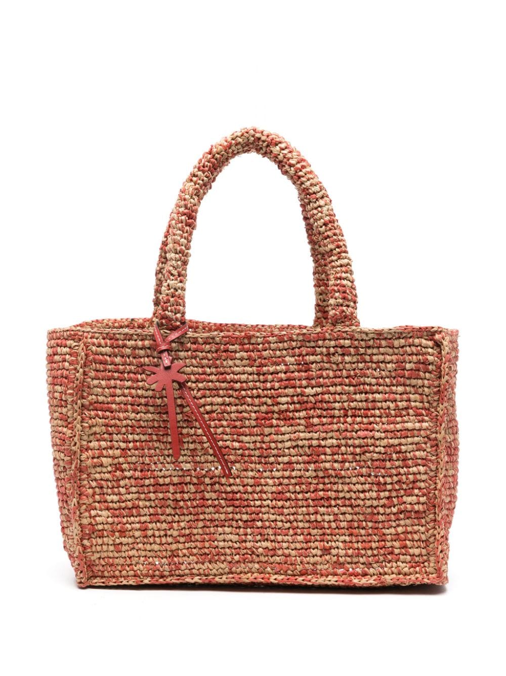 Manebi MANEBI- Sunset Small Raffia Tote Bag