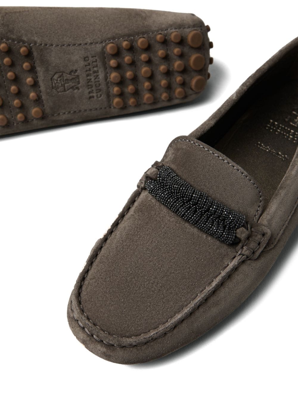 Brunello Cucinelli BRUNELLO CUCINELLI- Suede Loafers