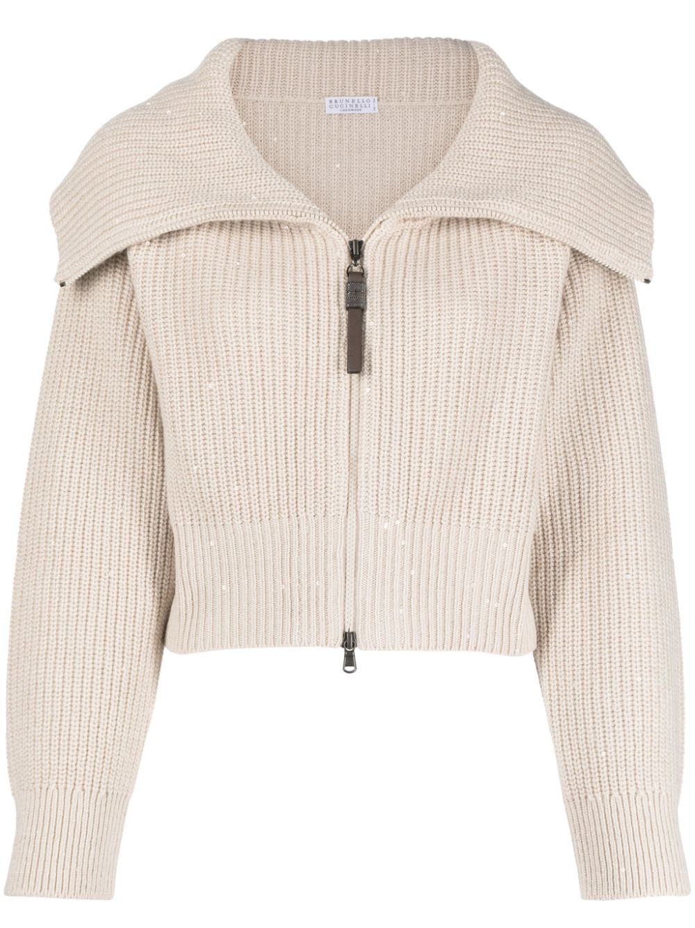 Brunello Cucinelli BRUNELLO CUCINELLI- Cashmere And Silk Blend Cardigan