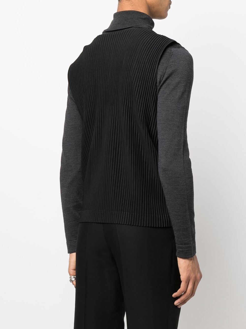 Issey Miyake ISSEY MIYAKE- Striped Waistcoat