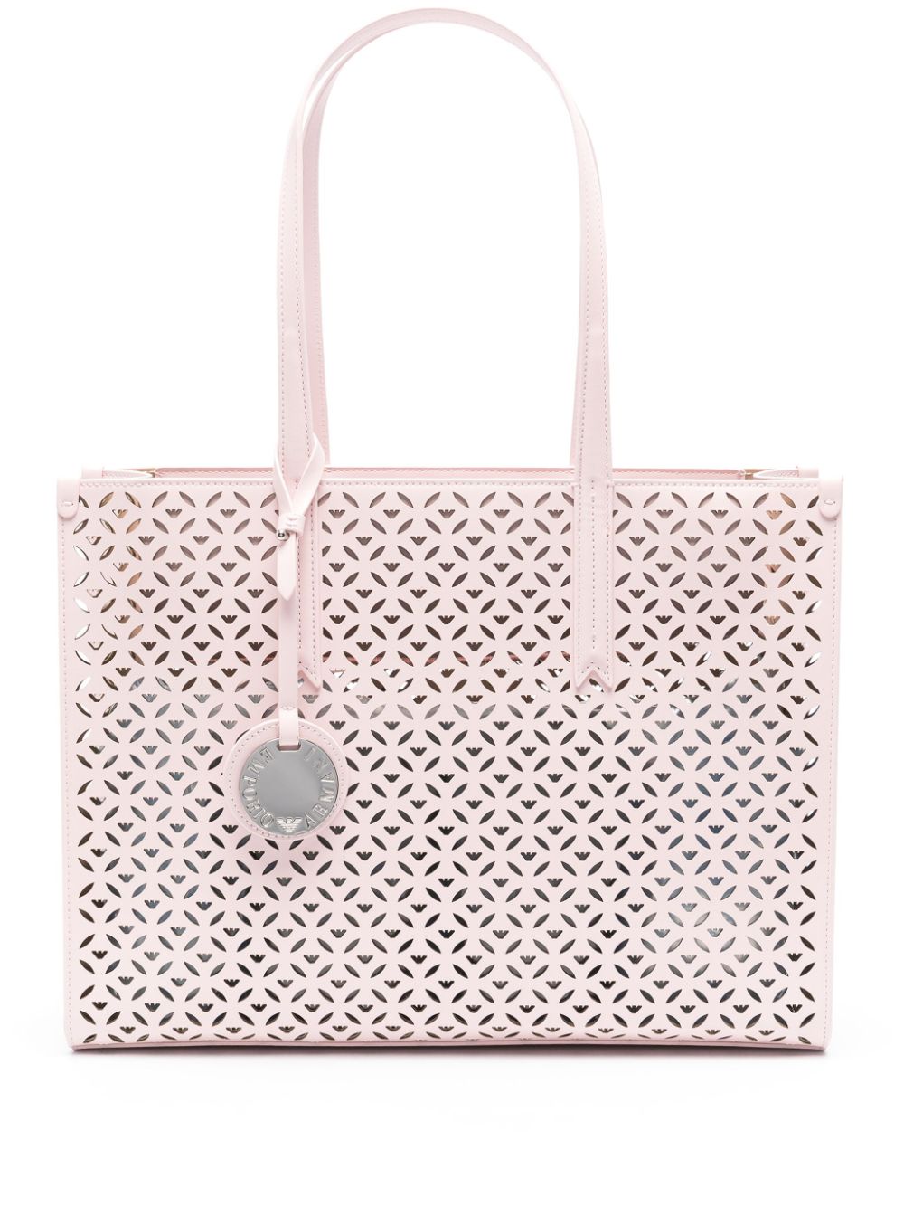 Emporio Armani EMPORIO ARMANI- Perforated Medium Tote Bag