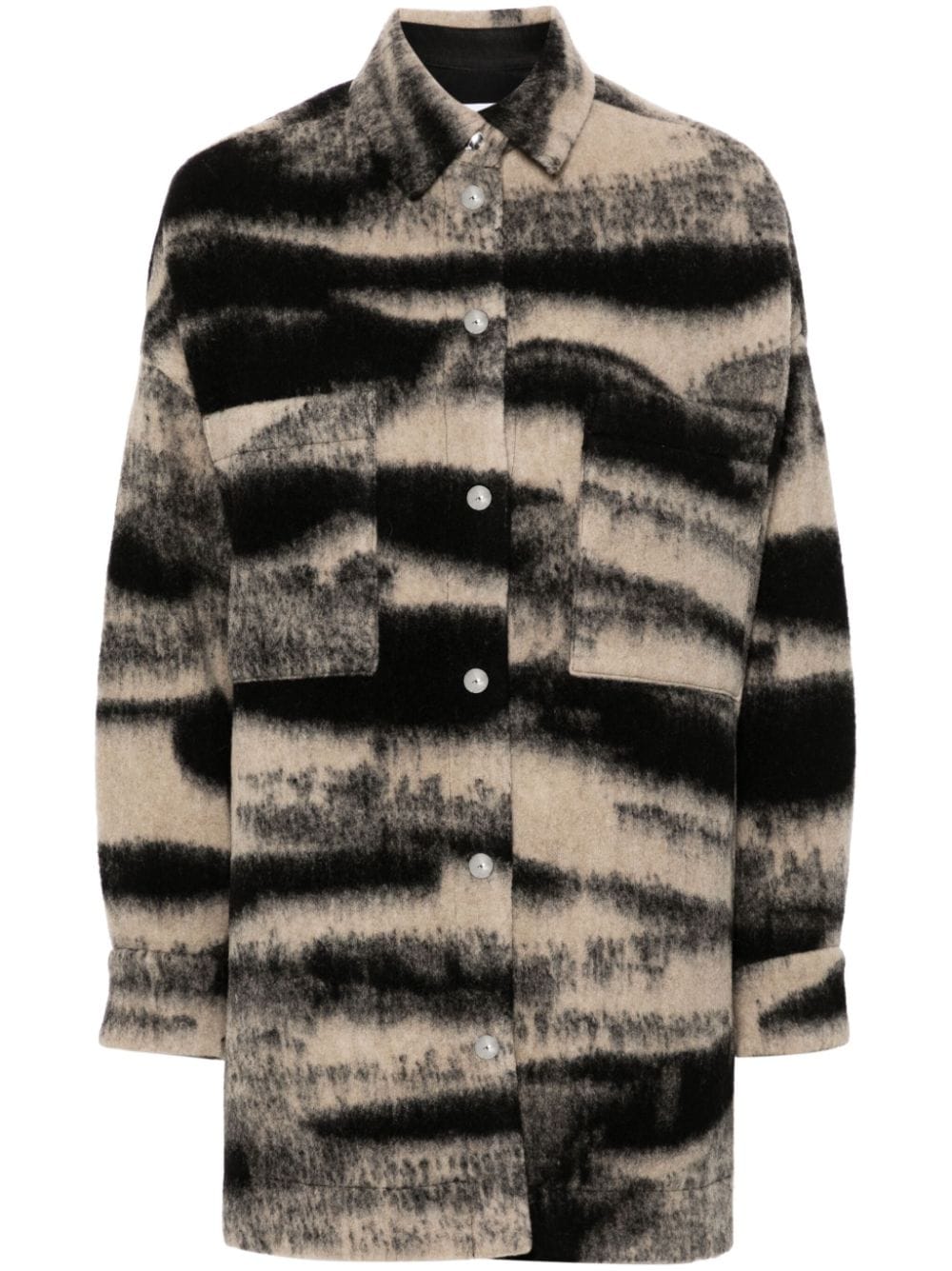 Iro IRO- Oriana Wool Blend Coat