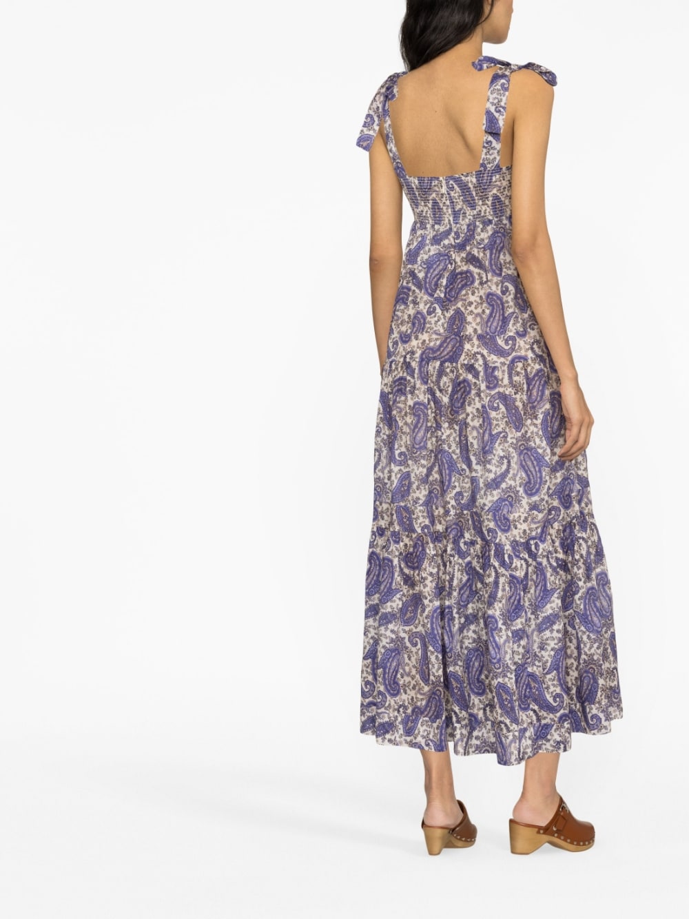 Zimmermann ZIMMERMANN- Paisley Print Cotton Long Dress