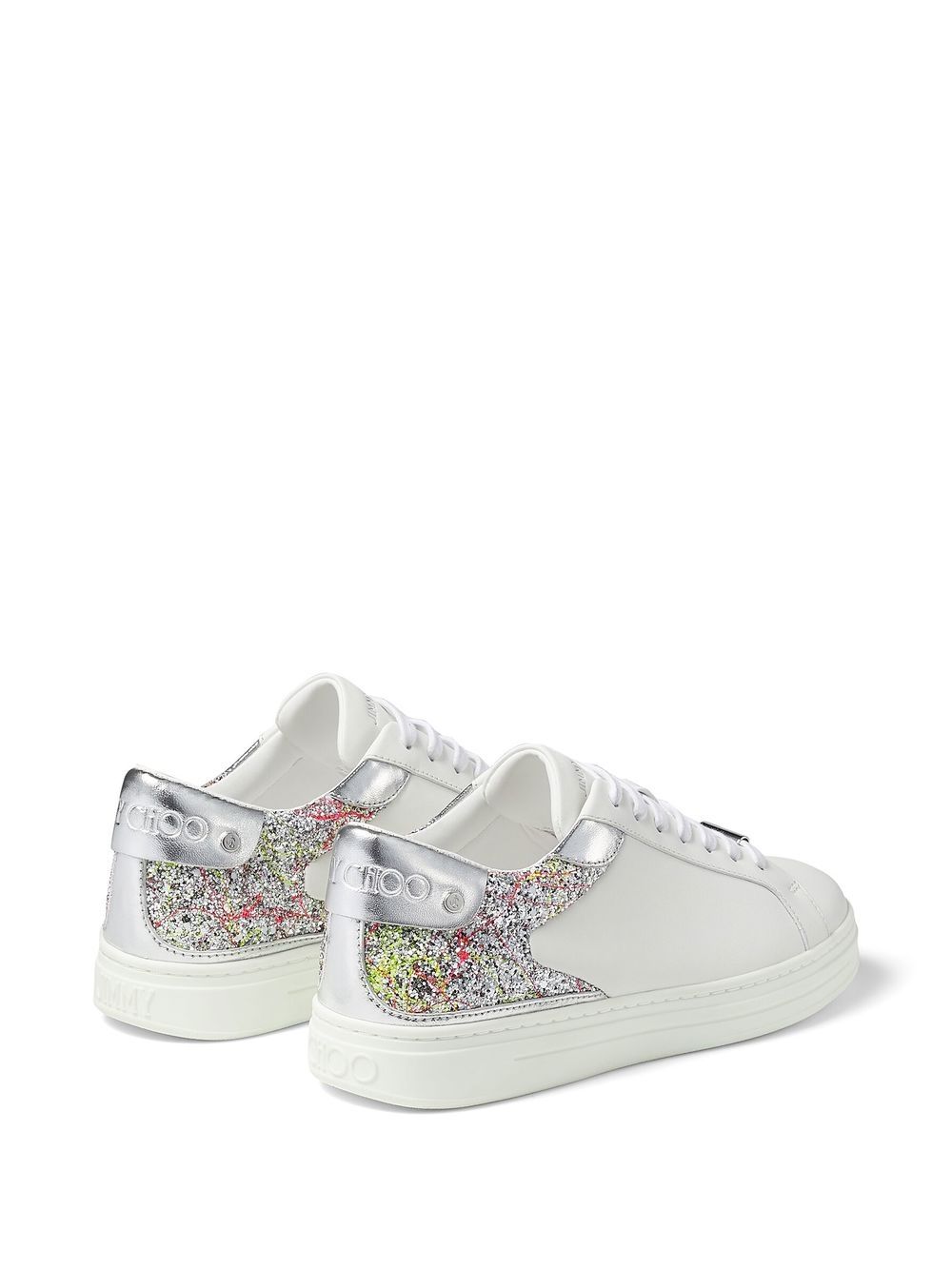 Jimmy Choo JIMMY CHOO- Roma / F Leather Sneakers