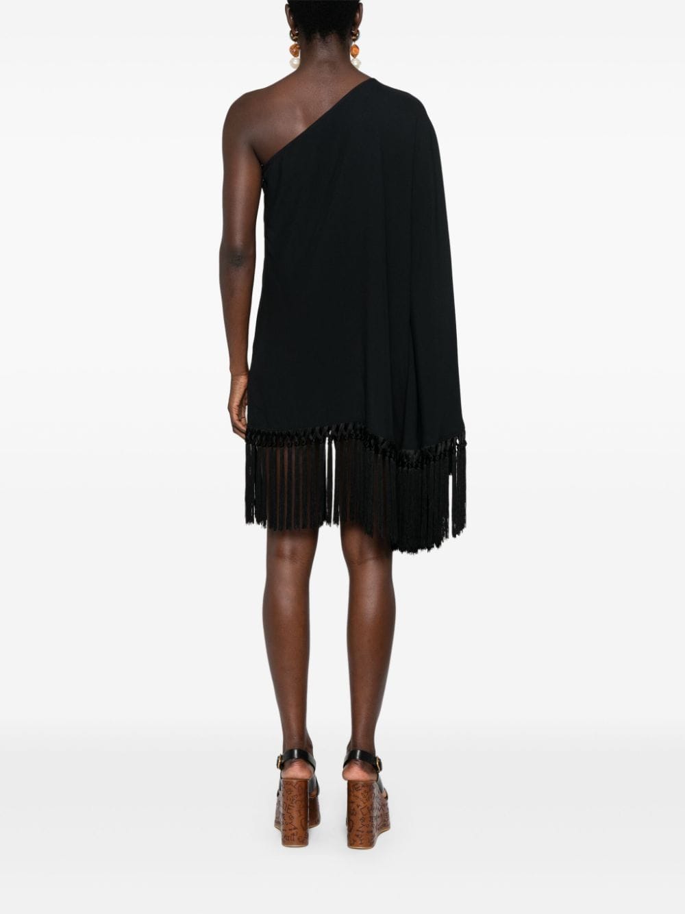 Taller Marmo TALLER MARMO- Piccolo Arno Fringed Short Dress