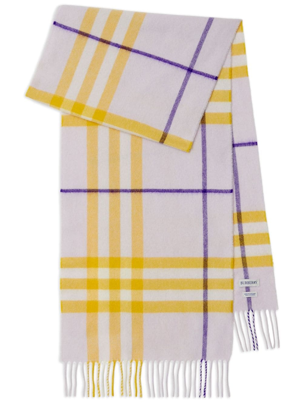 Burberry BURBERRY- Giant Check Cashmere Scarf