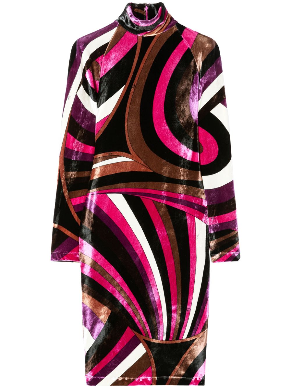 pucci PUCCI- Printed Velvet Dress