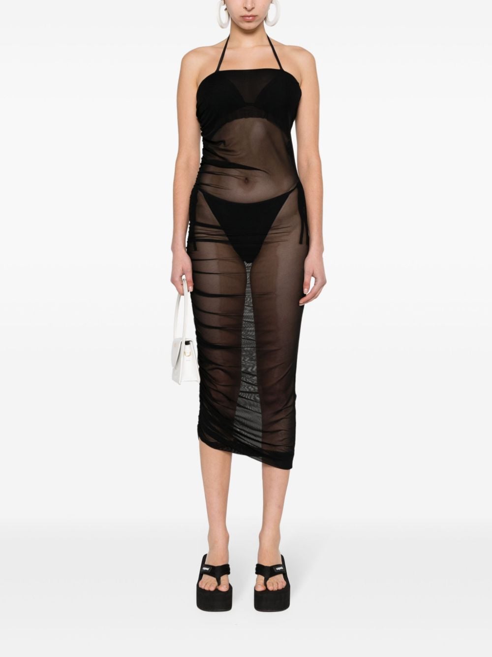  FISICO- Semi-transparent Dress