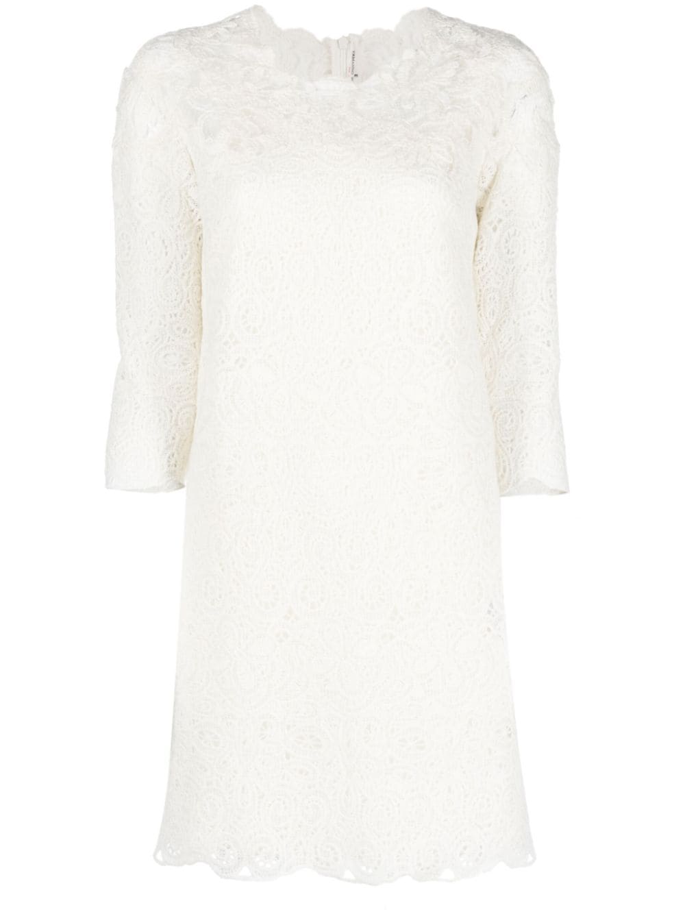 Ermanno Scervino ERMANNO SCERVINO- Wool Blend Short Dress