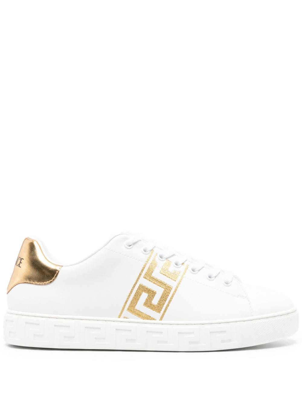 Versace VERSACE- Greca Embroidered Sneakers