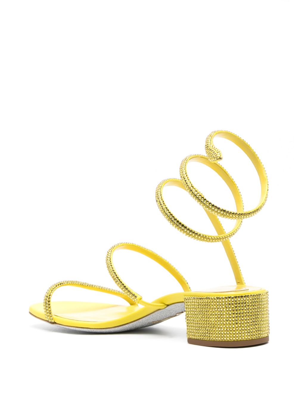 René Caovilla RENÉ CAOVILLA- Cloe Satin Sandals