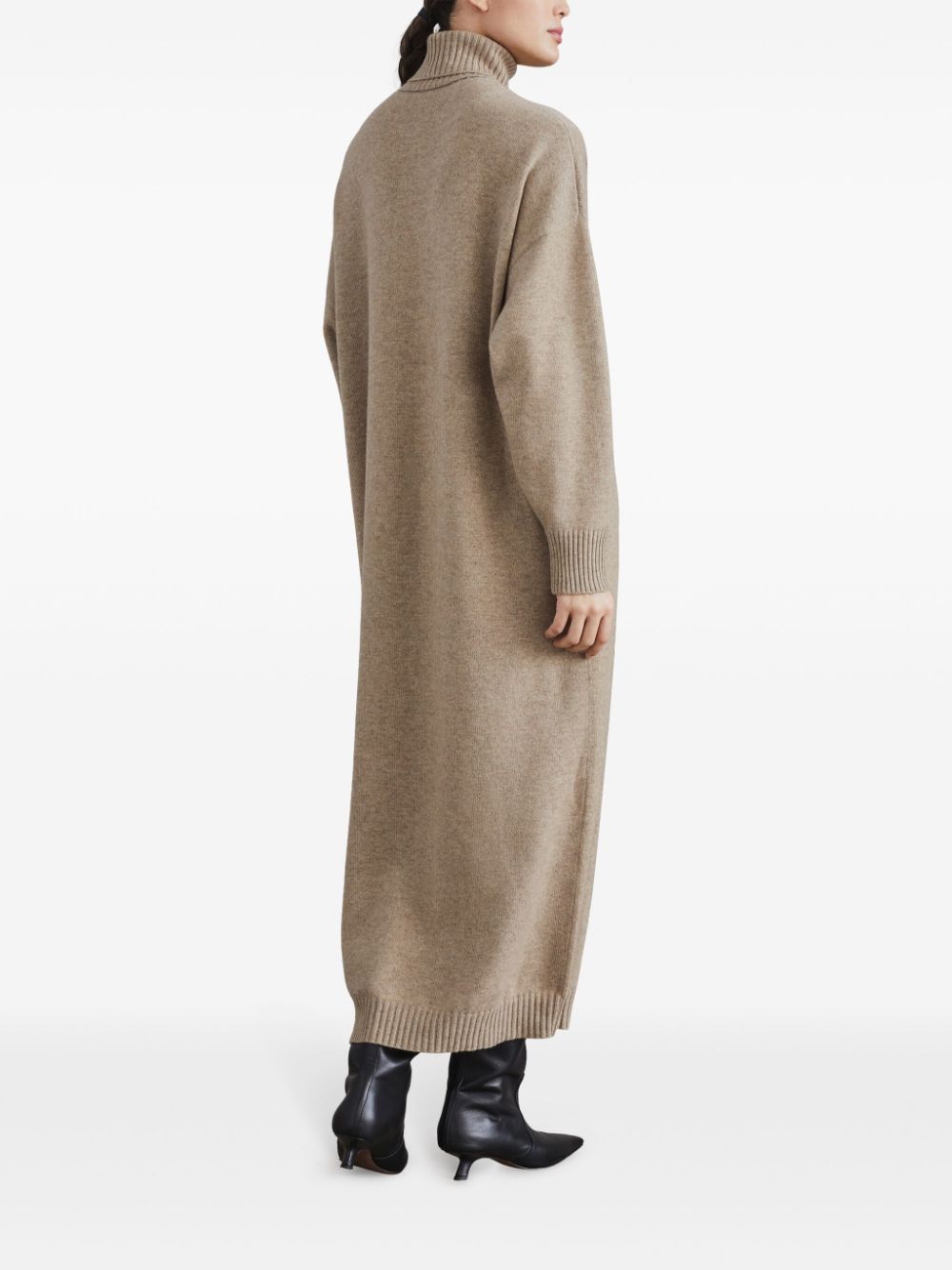 Brunello Cucinelli BRUNELLO CUCINELLI- Cashmere Dress With Precious Details