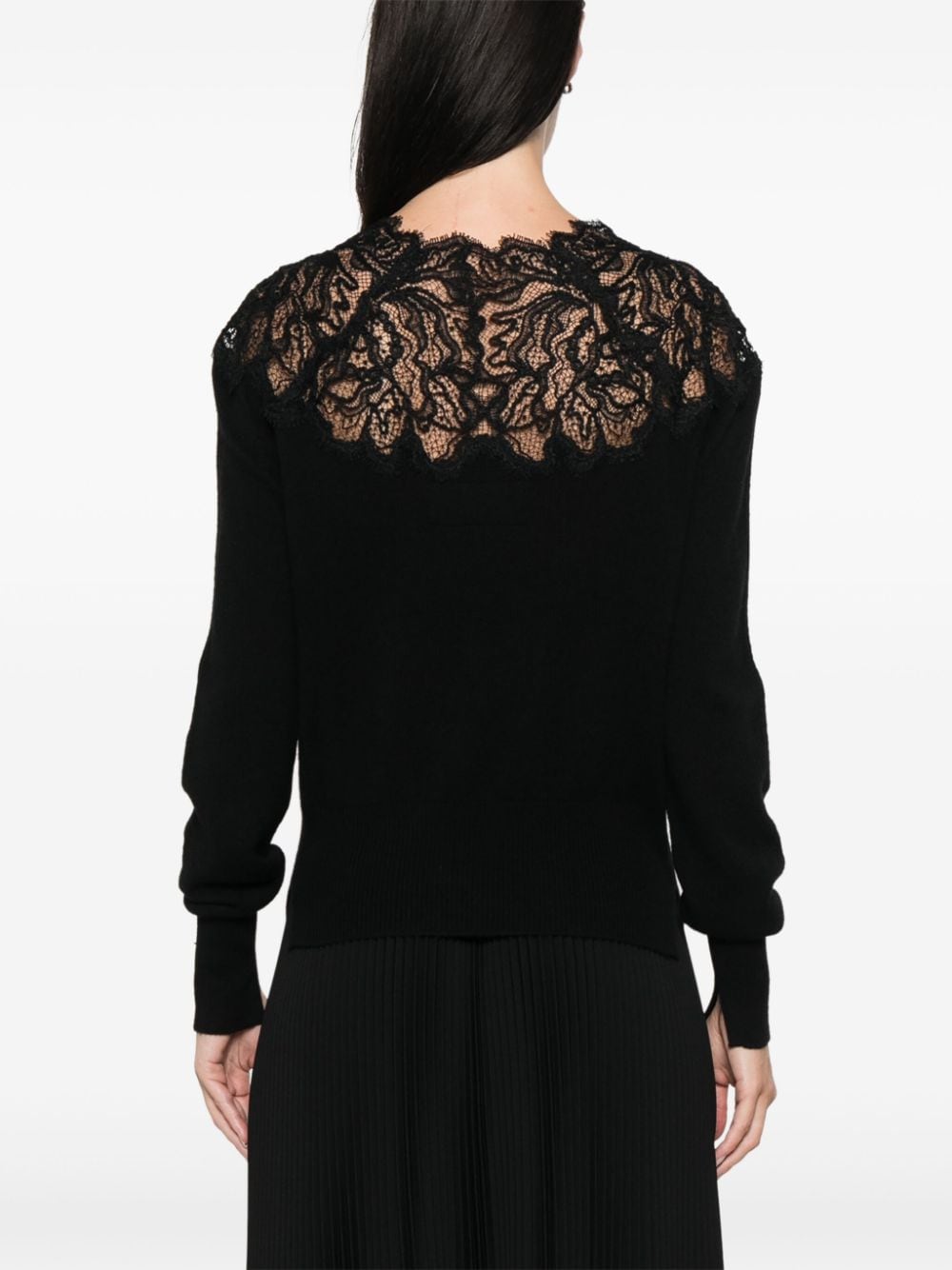 Ermanno Scervino ERMANNO SCERVINO- Embroidered Wool Sweater