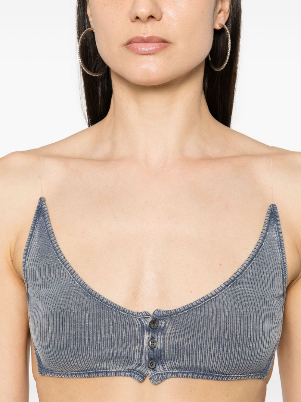 Y/Project Y/PROJECT- Invisible Strap Cotton Bra Top