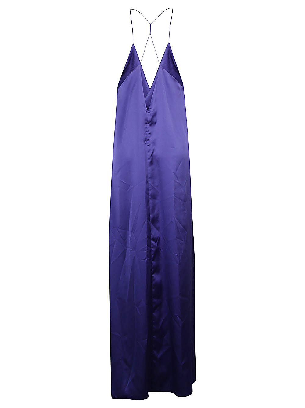  THE NINA STUDIO- Athena Long Silk Dress