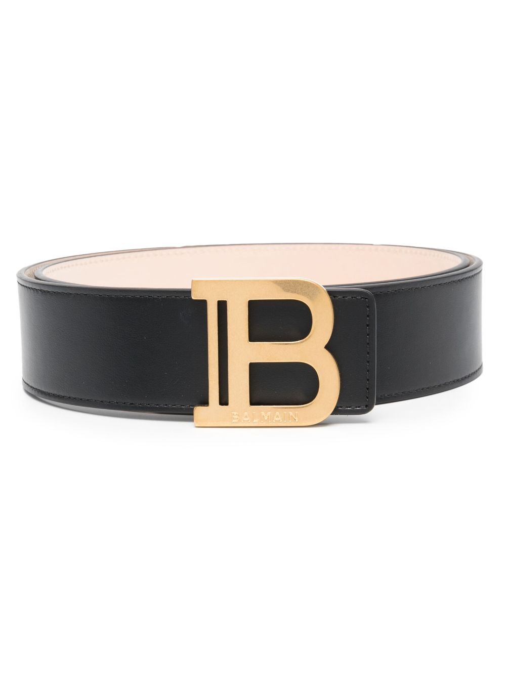 Balmain BALMAIN- B-belt Leather Belt