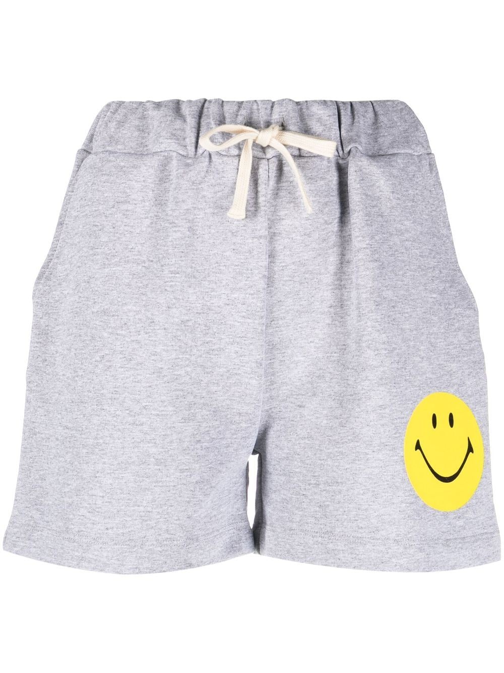 Joshua Sanders JOSHUA SANDERS- Smiley Logo Cotton Shorts