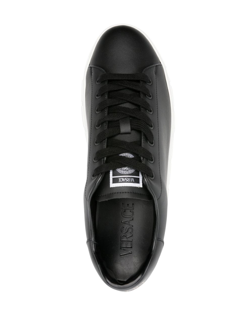 Versace VERSACE- Greca Leather Sneakers