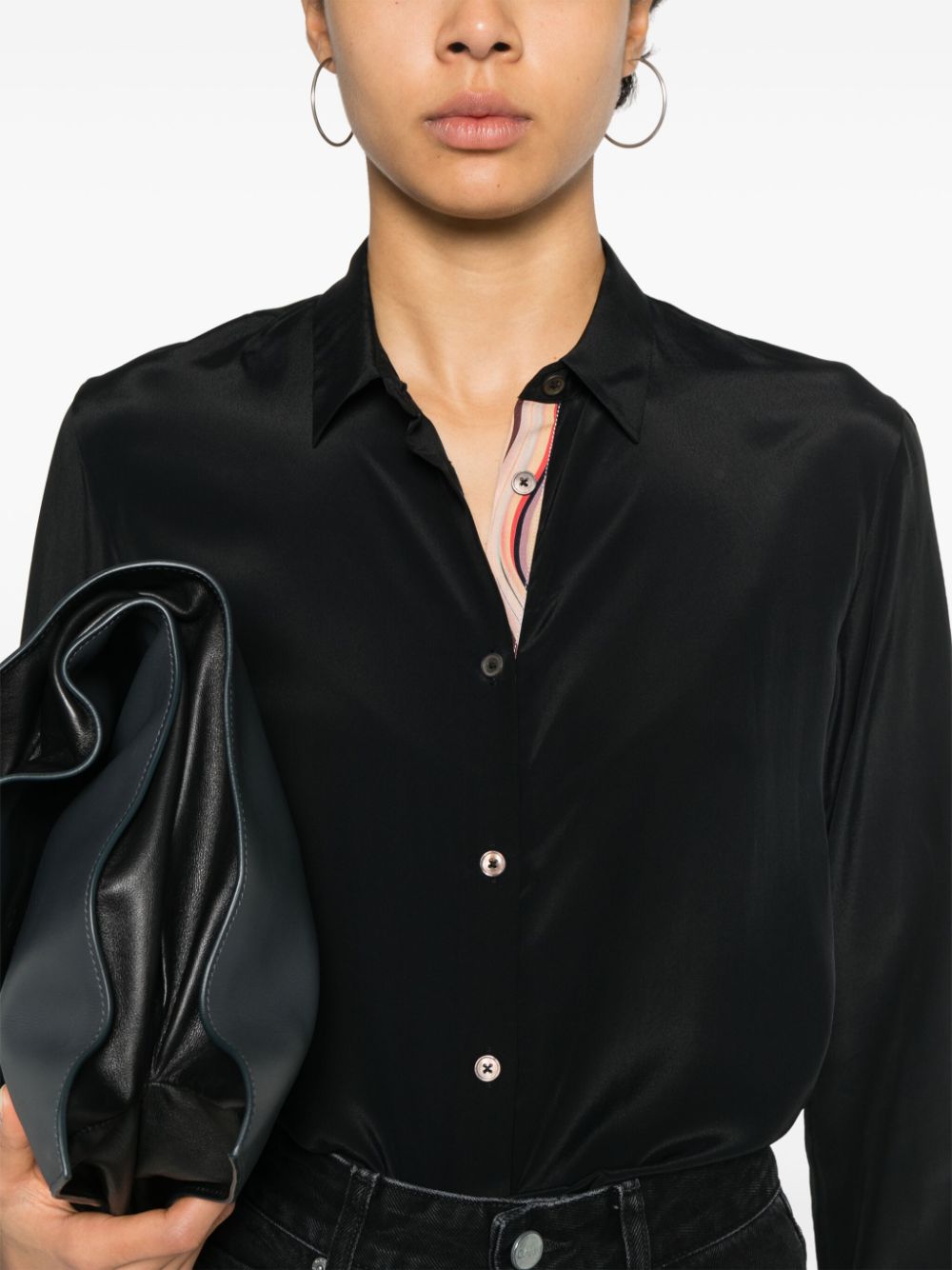 Ps Paul Smith PS PAUL SMITH- Satin Shirt