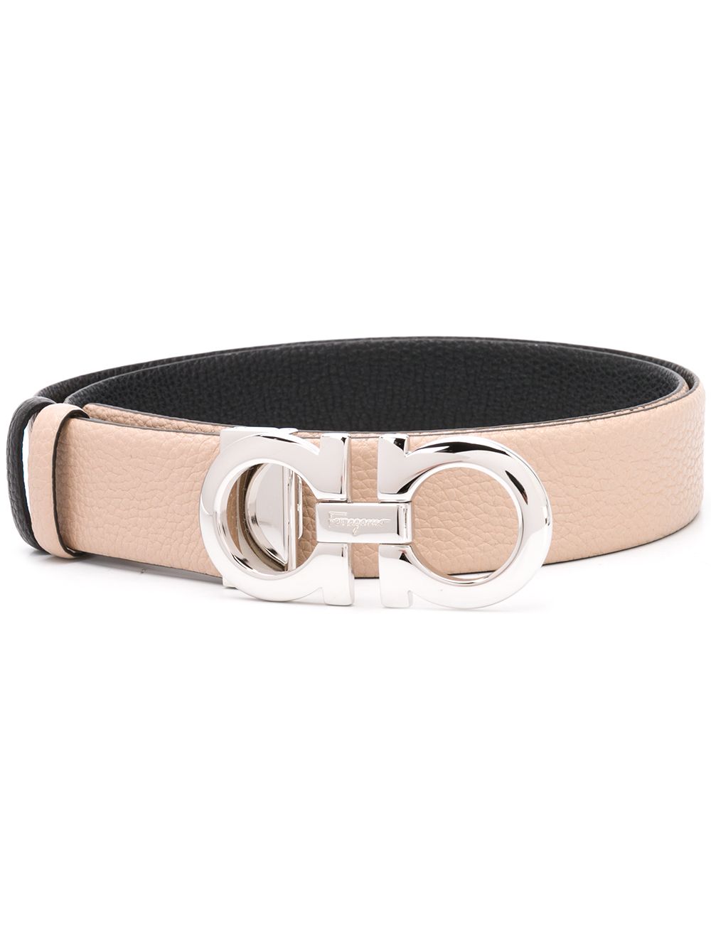 Ferragamo FERRAGAMO- Gancini Reversible Leather Belt