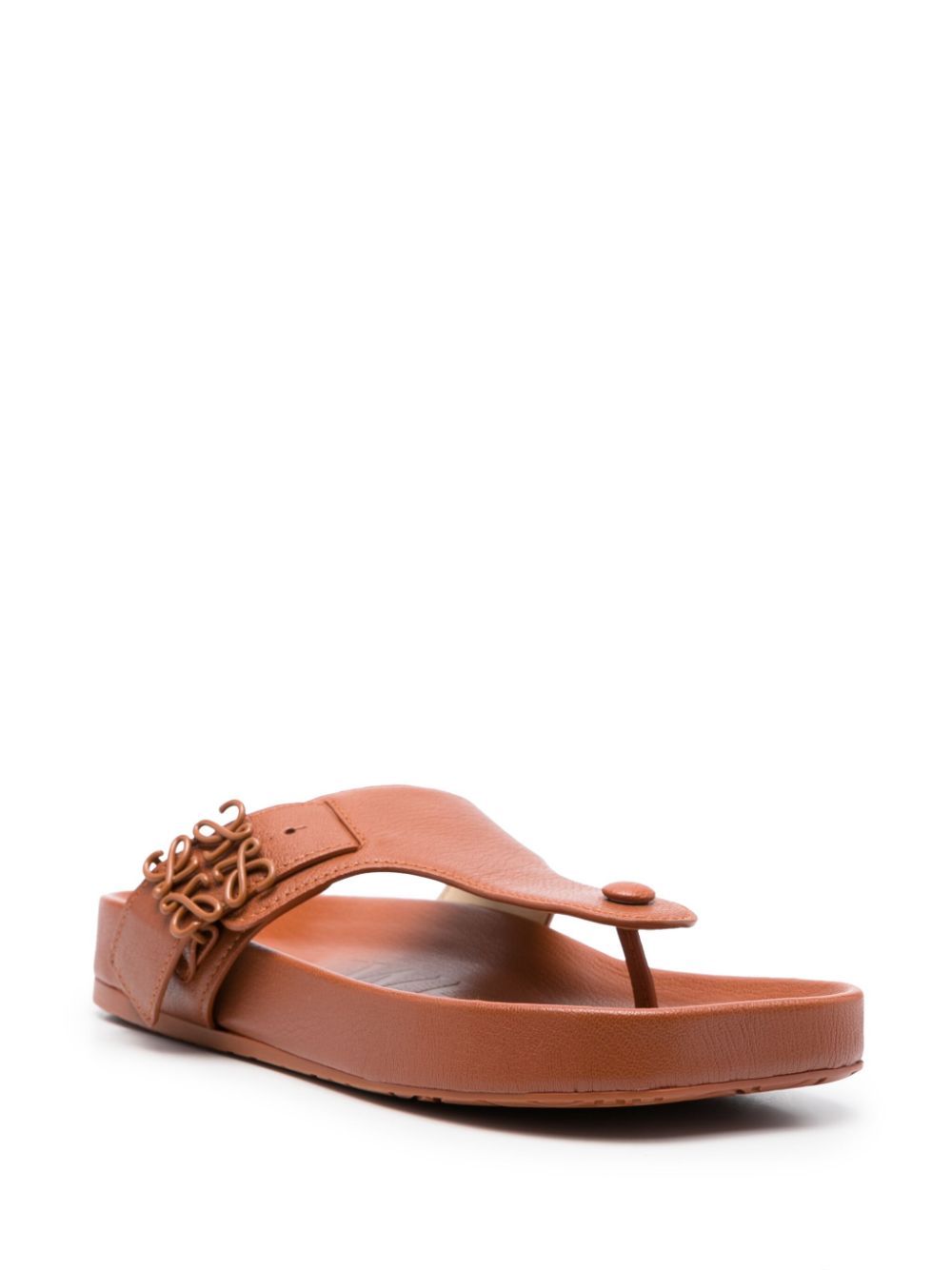 Loewe Paula's Ibiza LOEWE PAULA'S IBIZA- Logo Leather Sandals