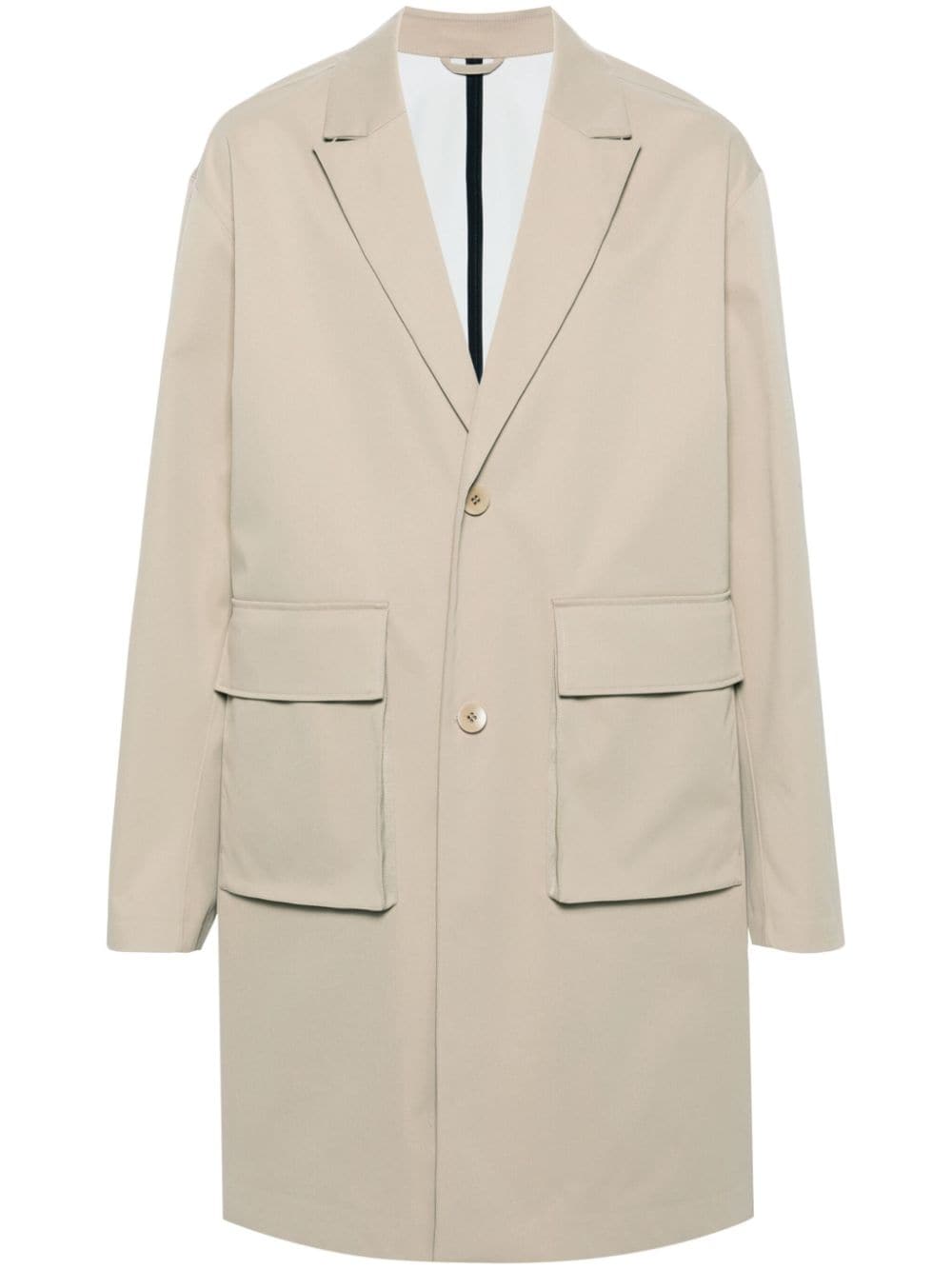 Calvin Klein CALVIN KLEIN- Trench Coat With Logo