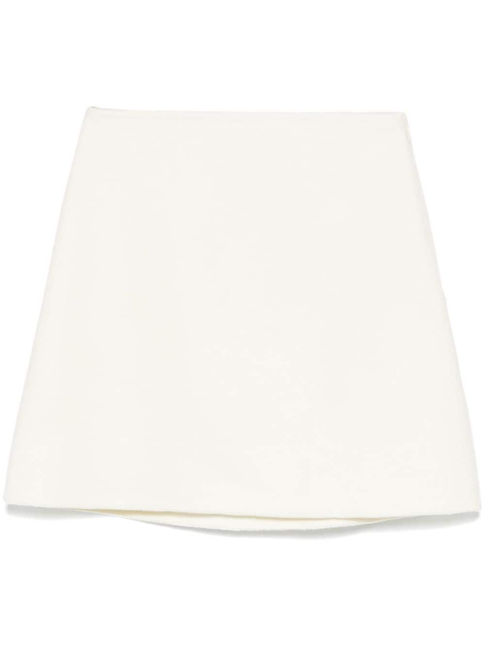 Ermanno Scervino ERMANNO SCERVINO- Wool Mini Skirt