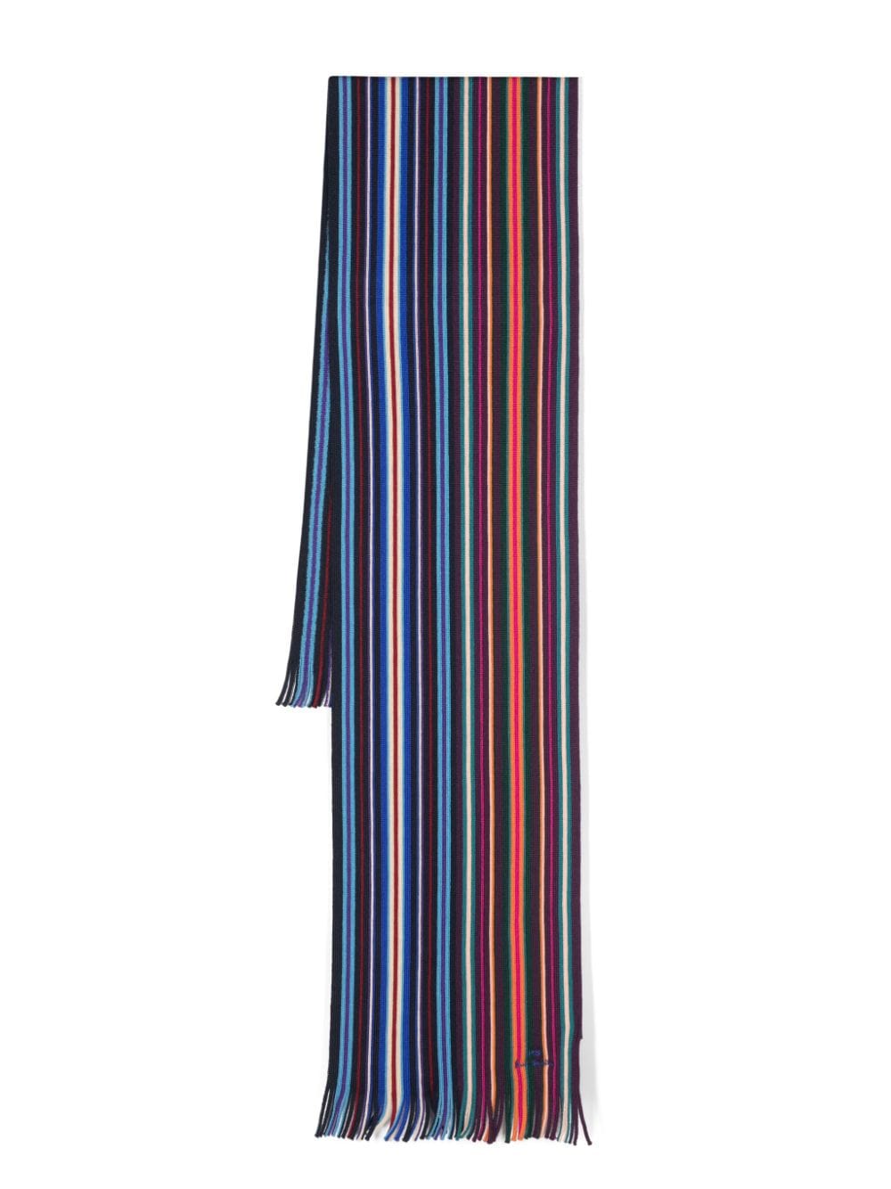 Ps Paul Smith PS PAUL SMITH- Signature Stripe Wool Scarf