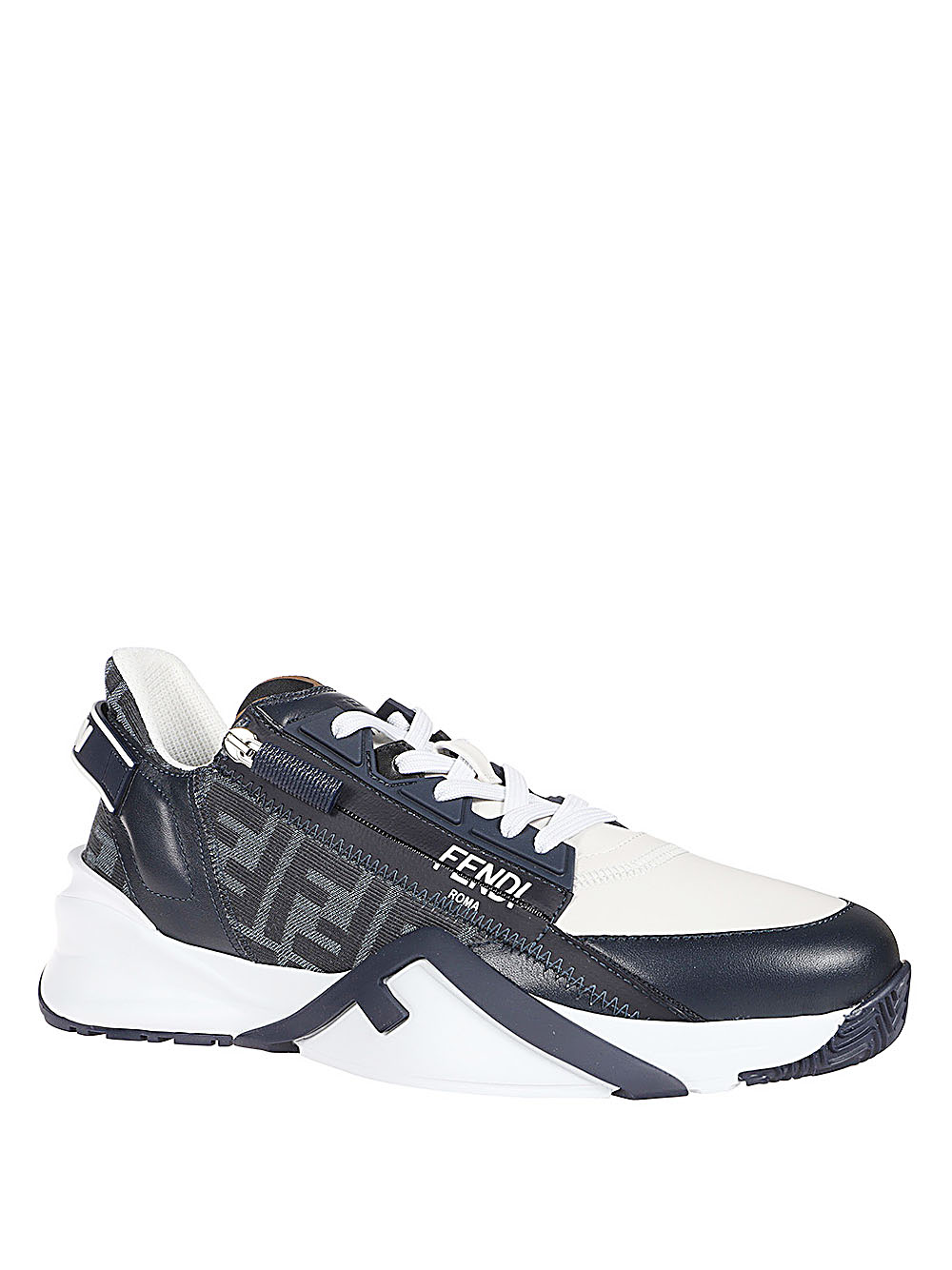 FENDI FENDI- Leather Sneakers