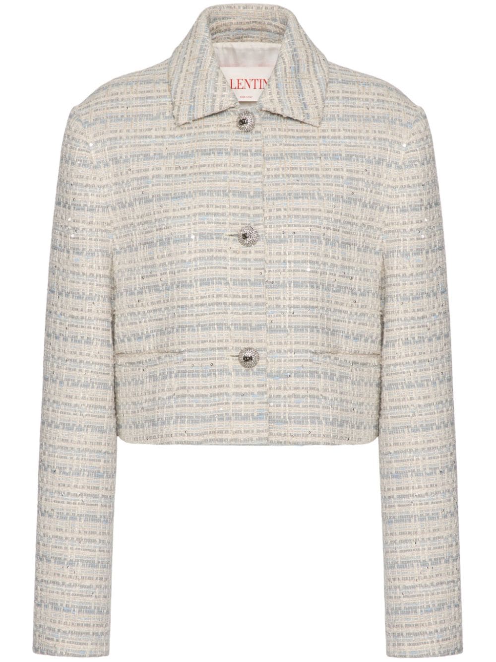 Valentino VALENTINO- Tweed Short Jacket