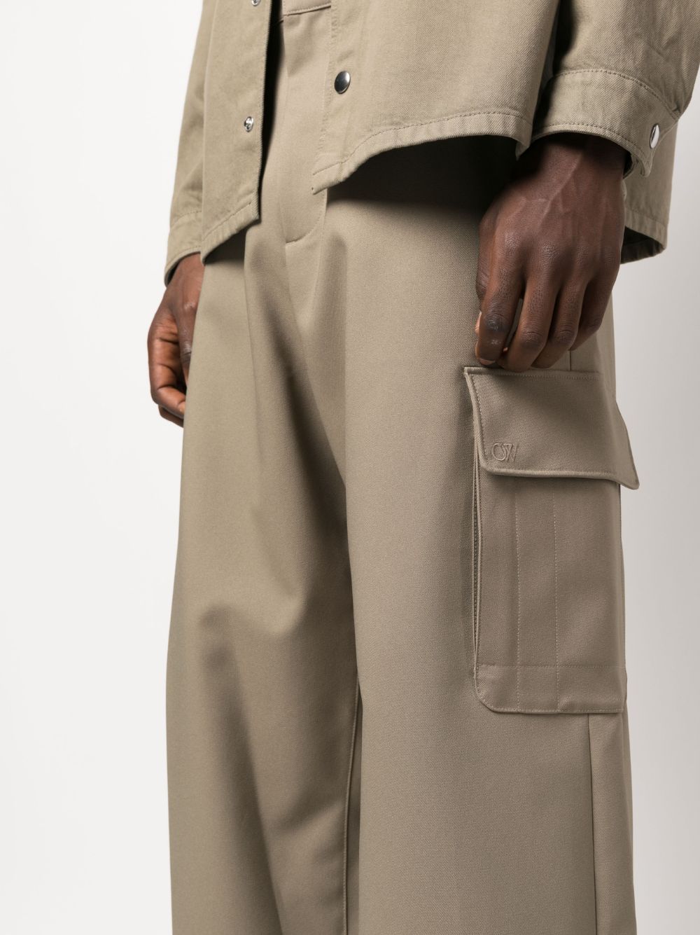 OFF-WHITE OFF-WHITE- Cargo Trousers