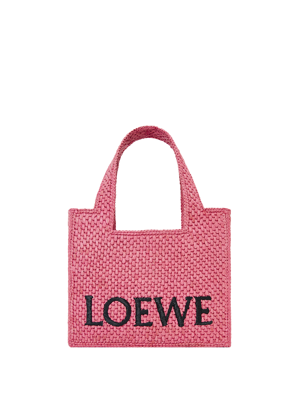 Loewe Paula's Ibiza LOEWE PAULA'S IBIZA- Loewe Font Raffia Mini Tote Bag