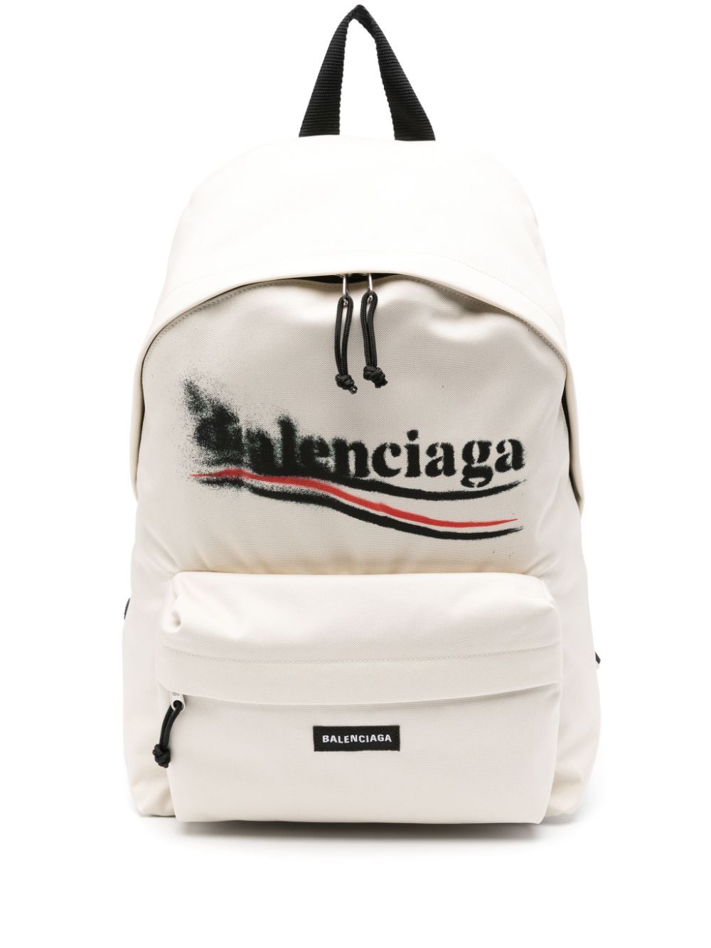 Balenciaga BALENCIAGA- Explorer Backpack With Logo Political Stencil