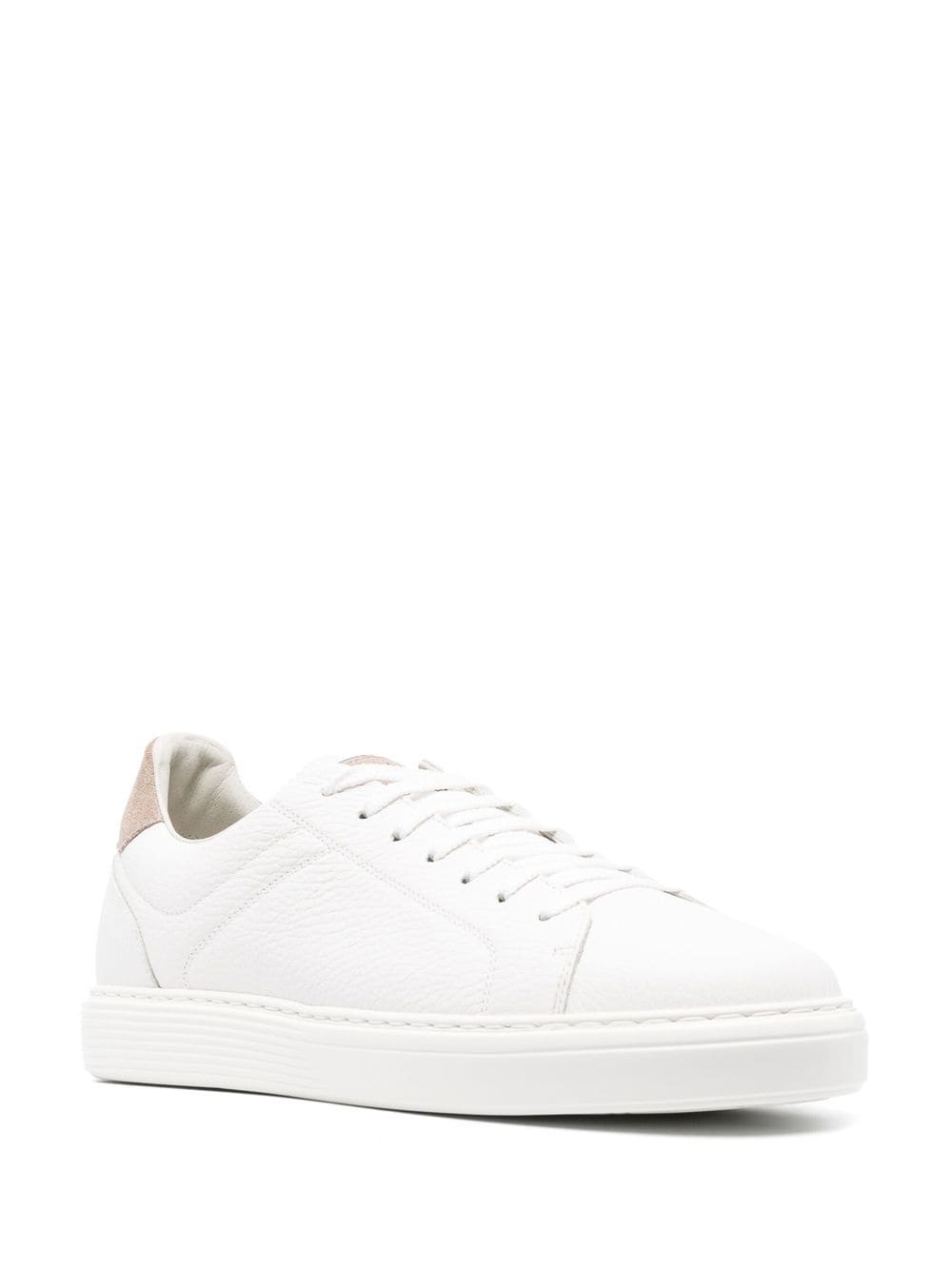 Brunello Cucinelli BRUNELLO CUCINELLI- Leather Sneakers