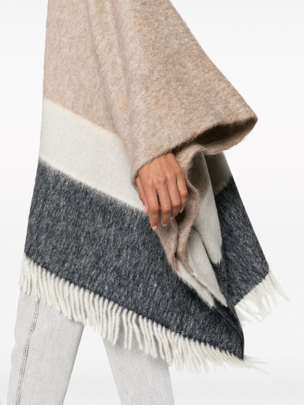 Brunello Cucinelli BRUNELLO CUCINELLI- Cashmere Blend Poncho